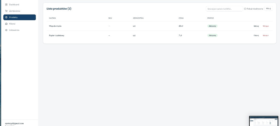 CDB24 - katalog produktów do zamówień